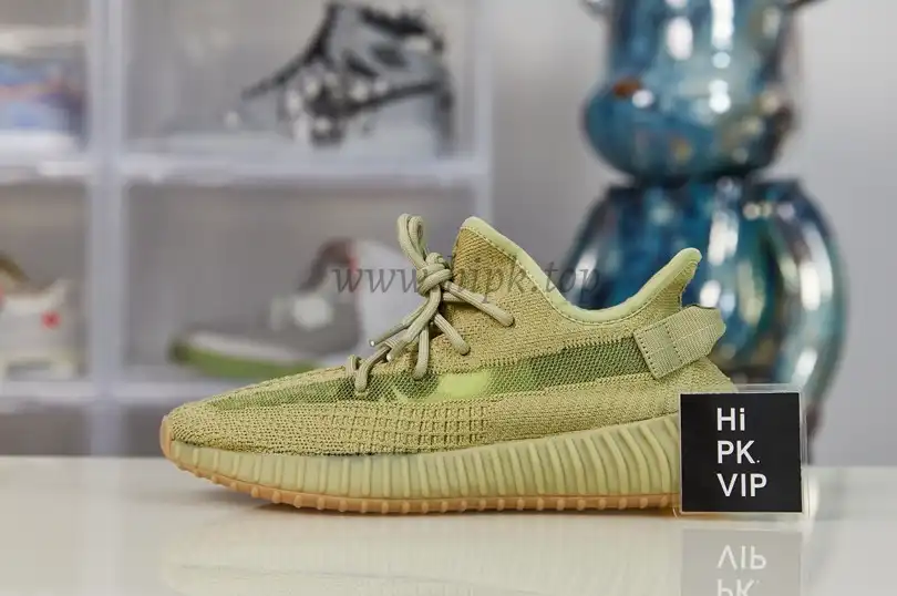 EXCLUSIVE PK GOD YEEZY 350 V2 SULFUR WITH REAL PREMEKNIT FROM HUAYIYI WHICH OFFER PRIMEKNIT TO ADIDAS DIRECTLY READY to ship