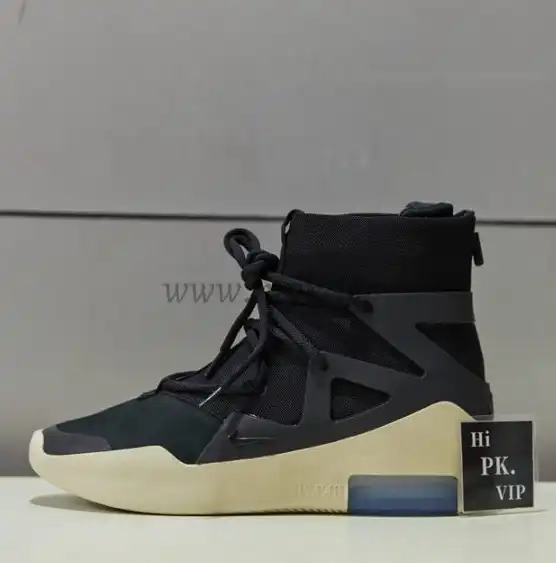 PK God Nike Air Fear of God 1 Triple Black retail materials ready to ship