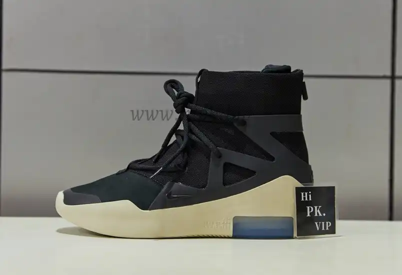 EXCLUSIVE RETAIL PK GOD NIKE AIR FEAR OF GOD 1 LIGHT BLACK BLACK AAR4237-001READY TO SHIP