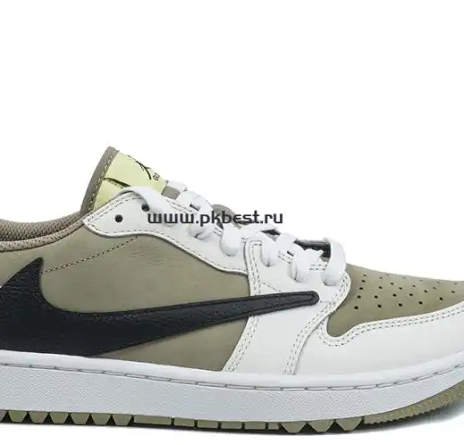 PK 4.0 Travis Scott x Air Jordan 1 Low OG Canary retail materials ready to ship1