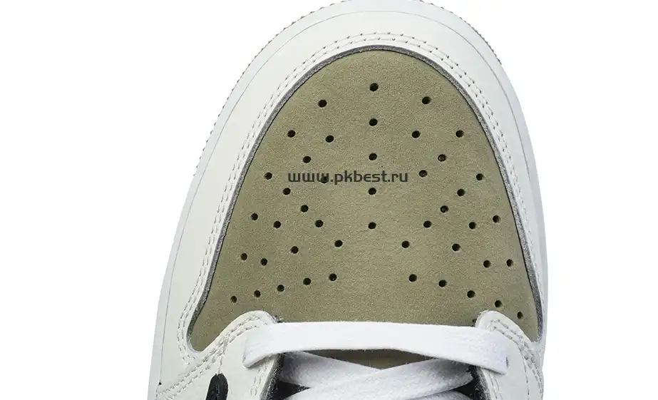 PK5.0 Jordan 1 Retro Low Golf Travis Scott Neutral Olive RETAIL MATERIALS READY TO SHIP