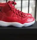 Authentic Air Jordan 11 Low Red Suede