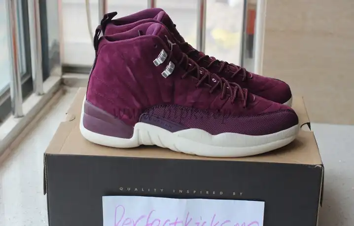 Authentic Air Jordan 12 “Bordeaux”