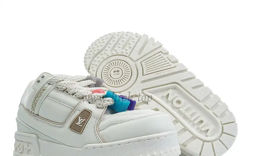 PK God Louis Vuitton Trainer Maxi White RETAIL MATERIALS READY TO SHIP