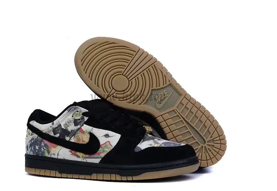 PK GOD Nike SB Dunk Low Supreme Rammellzee RETAIL MATERIALS READY TO SHIP