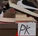 PK 4.0 Jordan 1 Retro Low Golf Travis Scott Neutral Olive RETAIL MATERIALS READY TO SHIP