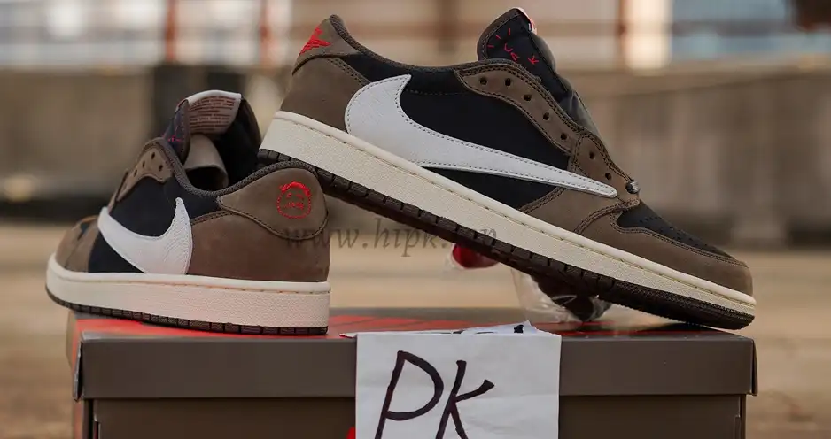 PK 4.0 TRAVIS SCOTT X AJ1 LOW WITH RETAIL MATERIALS READY TO SHIP