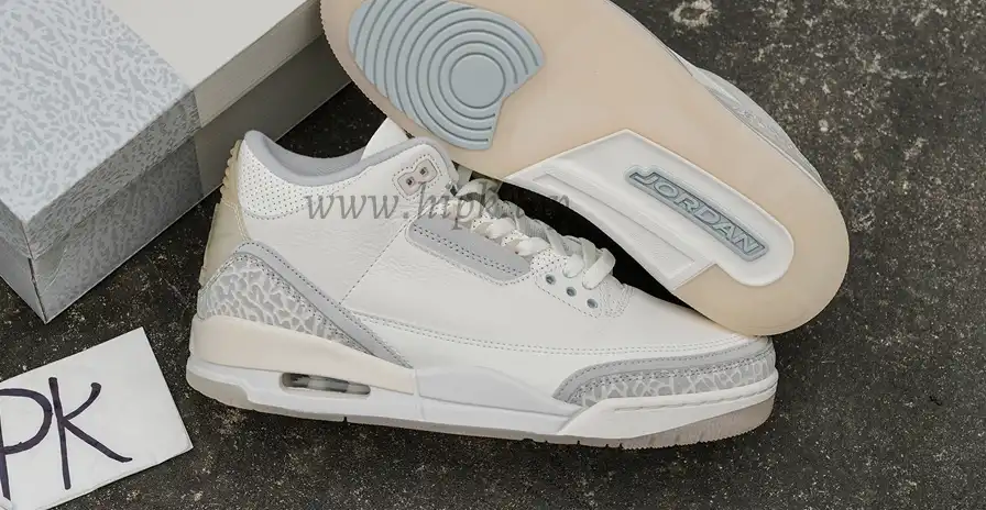 PK GOD Air Jordan 3 Retro SE Craft Ivory RETAIL MATERIALS READY TO SHIP