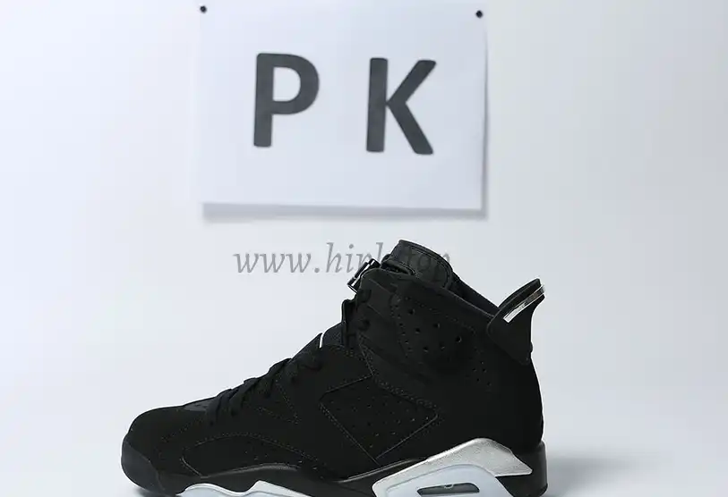 PK GOD Air Jordan 6 Retro Metallic Silver RETAIL MATERIALS READY TO SHIP