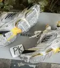 PK GOD PARIS TRIPLE S CLEAR SOLE TRAINER all yellow READY TO SHIP