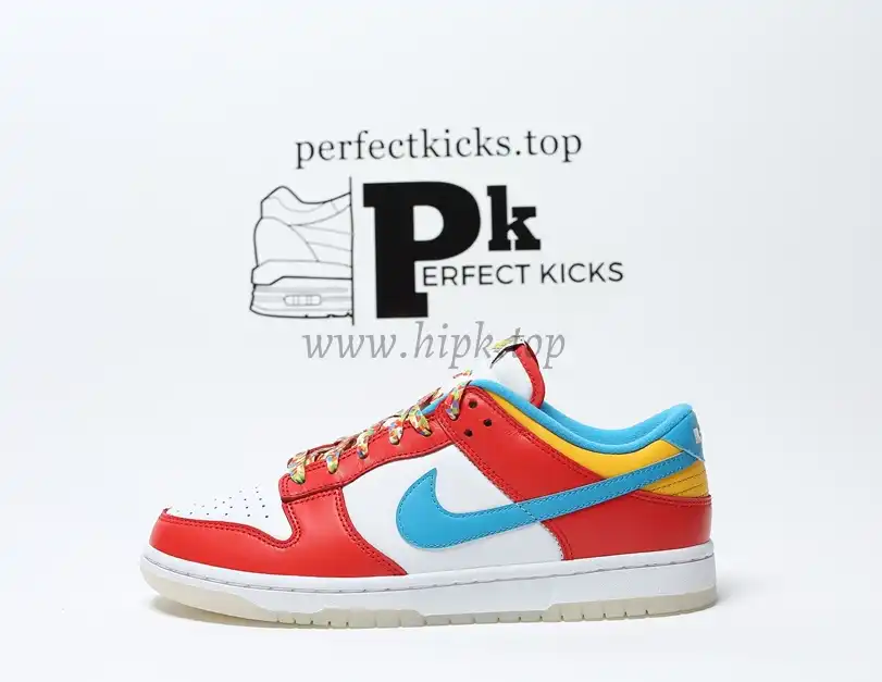 PK GOD Dunk Low SB LeBron Fruity Pebbles RETAIL MATERIALS READY TO SHIP