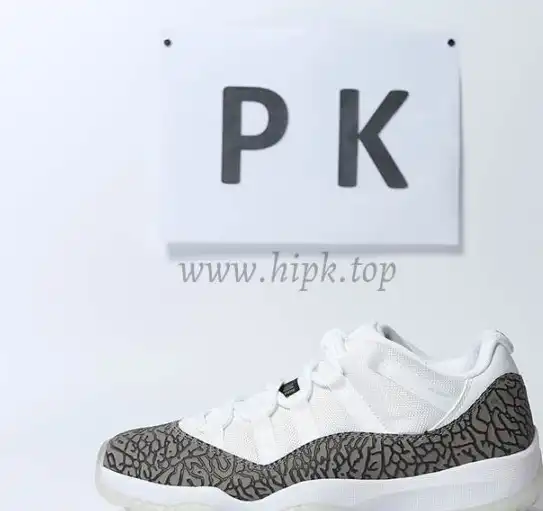 PK GOD Air Jordan 11 cool grey retail materials ready to ship