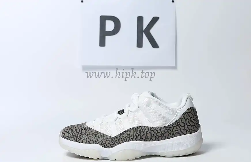 PK GOD Jordan 11 Retro Low IE White Cement RETAIL MATERIALS READY TO SHIP