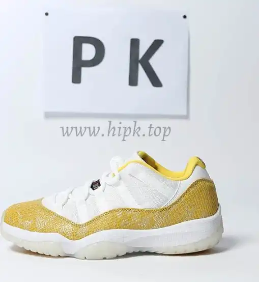 PK God Jordan Retro 11 Low Snakeskin Light Bone real snakeskin ready to ship