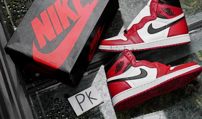 PK GOD Jordan 1 Retro Chicago 2015 RETAIL MATERIALS READY TO SHIP