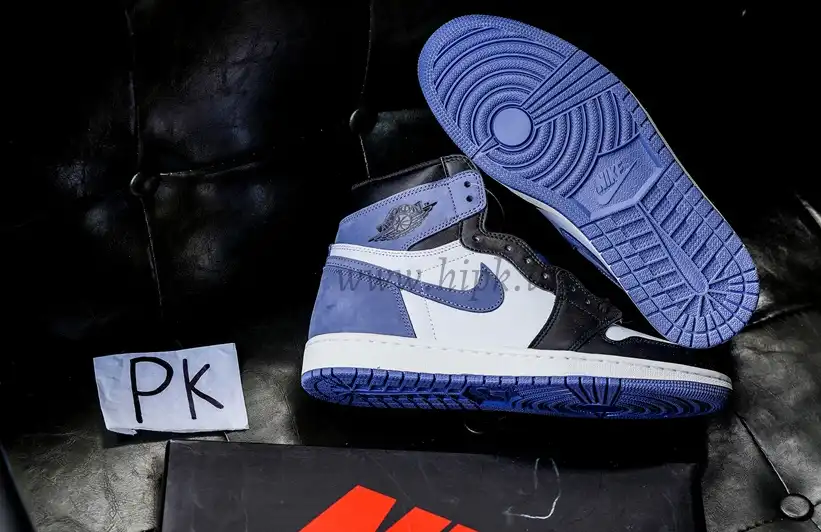 PK GOD Jordan 1 Retro High Blue Moon RETAIL MATERIALS READY TO SHIP