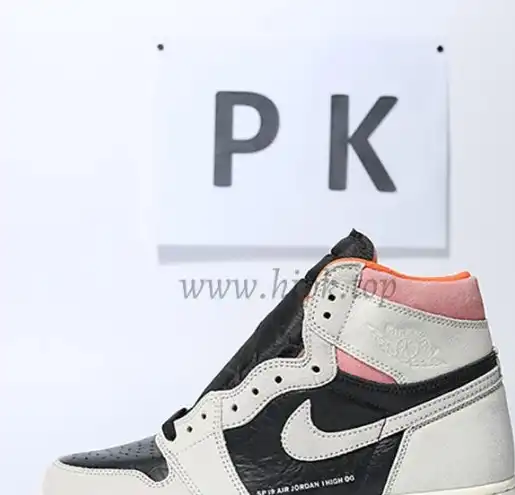 PK GOD Jordan 1 Retro low OG White Red RETAIL MATERIALS READY TO SHIP