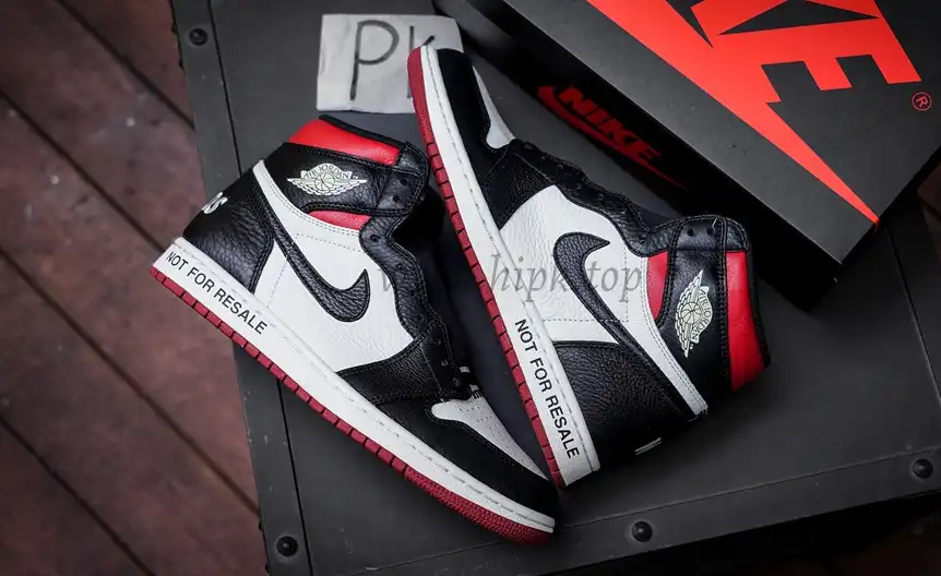 PK GOD Jordan 1 Retro High Not For Resale Varsity Red RETAIL MATERIALS READY TO SHIP