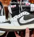 PK 4.0 Jordan 1 Retro Low OG SP Travis Scott 4.0 Olive RETAIL MATERIALS READY TO SHIP