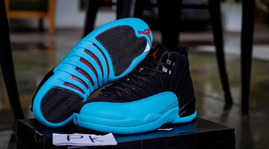 PK GOD Jordan 12 Retro Gamma Blue RETAIL MATERIALS READY TO SHIP