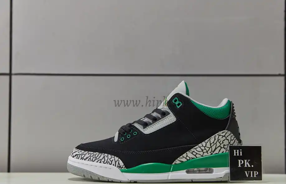 PK GOD Jordan 3 Retro Pine Green Retail Materials Ready to Ship