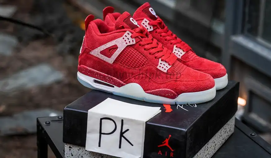 PK GOD Jordan 4 Retro Oklahoma Sooners PE retail materials ready to ship