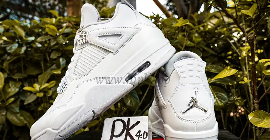 PK GOD Jordan 4 Retro Pure Money RETAIL MATERIALS READY TO SHIP