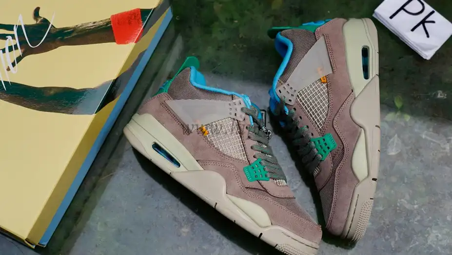 PK GOD Jordan 4 Retro SP 30th Anniversary Union Taupe Haze RETAIL MATERIALS READY TO SHIP