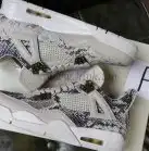 PK God Jordan 4 Retro Sand retail materials ready to ship