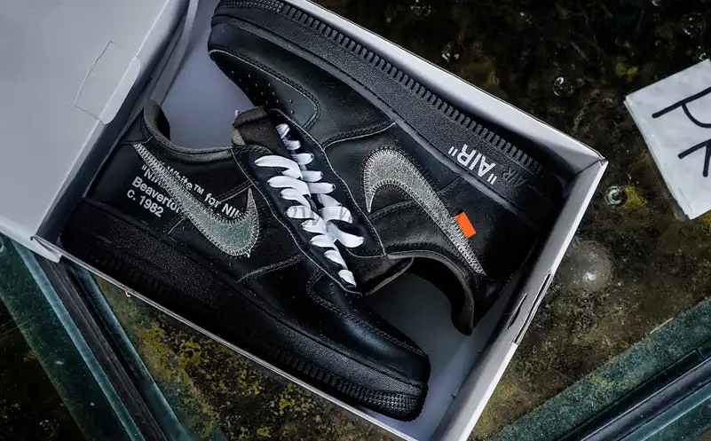 PK GOD Nike Air Force 1 Low ’07 Off-White MoMA RETAIL MATERIALS READY TO SHIP