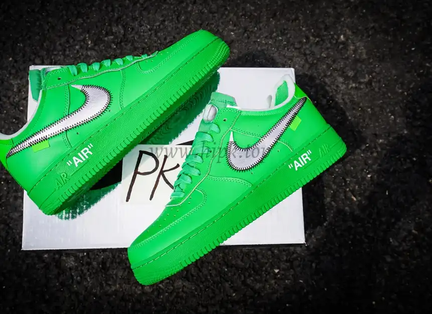 PK 5.0 Nike Air Force 1 Low Off-White Brooklyn RETAIL MATERIALS READY TO SHIP