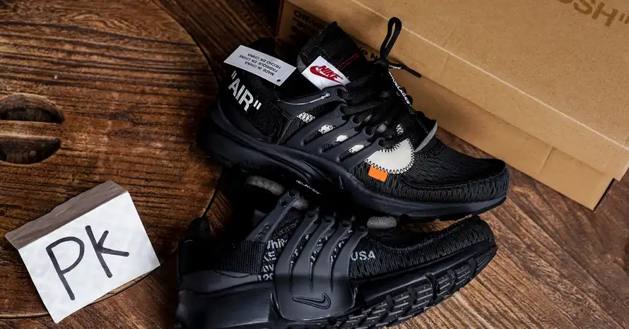 God OFF White Presto 2.0 Black The Ten retail version ready