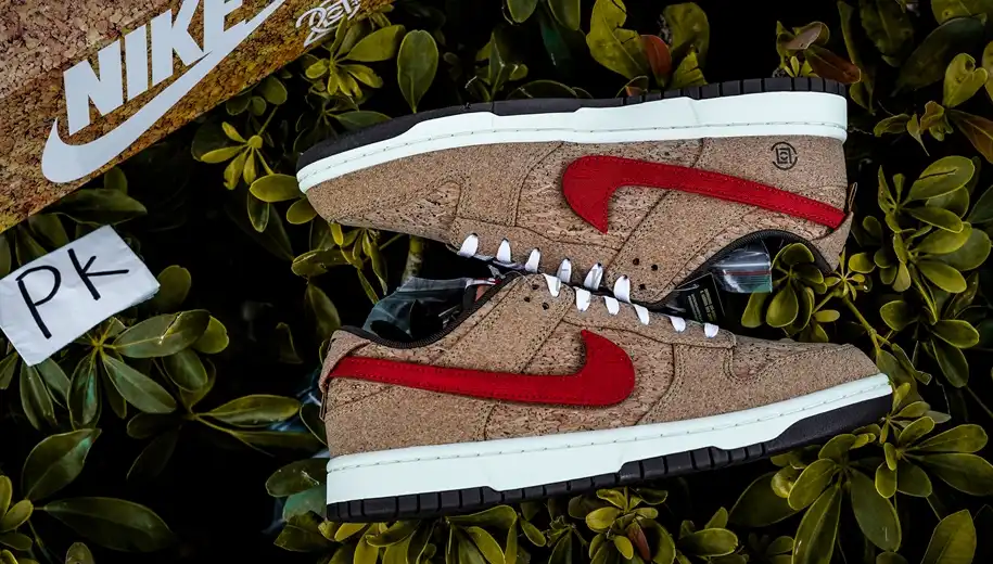 PK GOD Nike Dunk Low SP CLOT Cork RETAIL MATERIALS READY TO SHIP