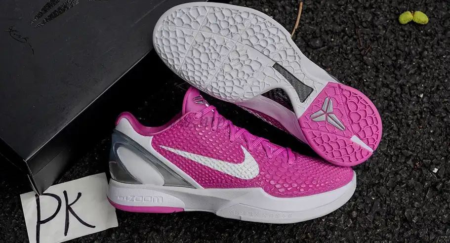 PK GOD Nike Kobe 6 Kay Yow Think Pink RETAIL MATERIALS READY TO SHIP