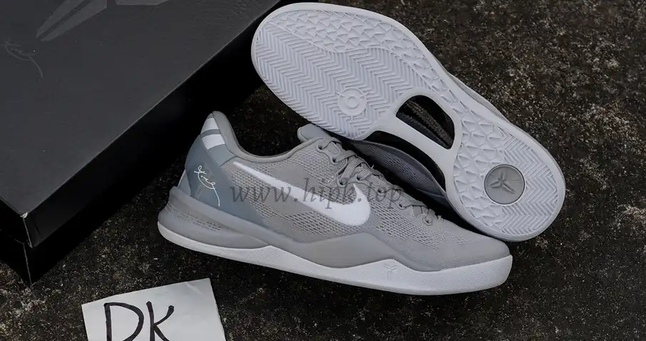 PK GOD Nike Kobe 8 Protro Wolf Grey RETAIL MATERIALS READY TO SHIP