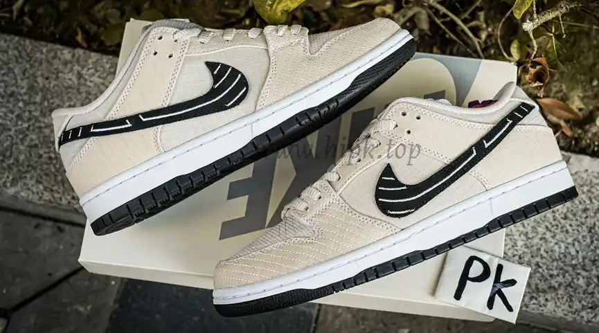 PK GOD Nike SB Dunk Low Albino Preto RETAIL MATERIALS READY TO SHIP