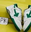 PK GOD OFF-WHITE Out Of Office Low Tops Grey White RETAIL MATERIALS READY TO SHIP