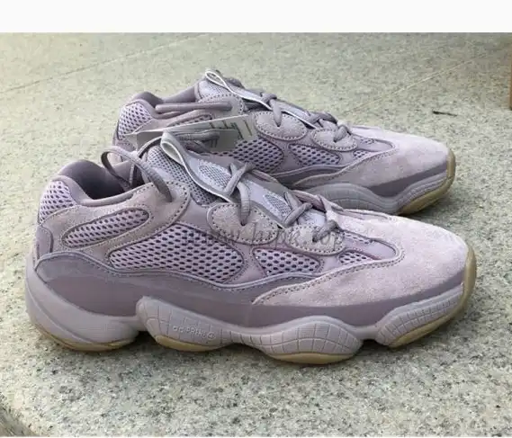 God Yeezy 500 Salt EE7287 retail sample version ready