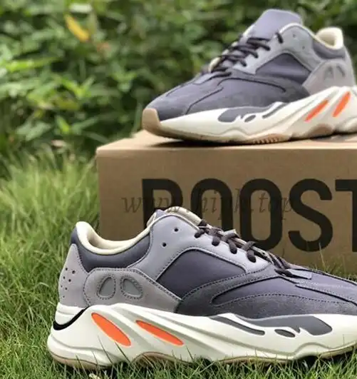 PK God yeezy 700 Carbon Blue retail materials ready to ship