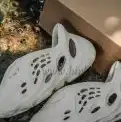 PK GOD adidas Yeezy Foam RNRDesert Sand RETAIL MATERIALS READY TO SHIP