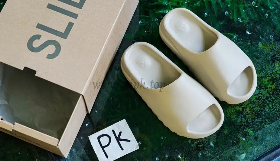 PK GOD adidas Yeezy Slide Pure (Restock Pair) RETAIL MATERIALS READY TO SHIP