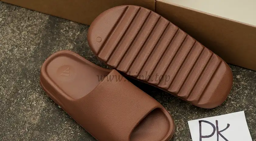 PK GOD adidas Yeezy Slide coffee RETAIL MATERIALS READY TO SHIP