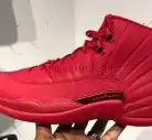 Authentic Air Jordan 12 GS Red Suede