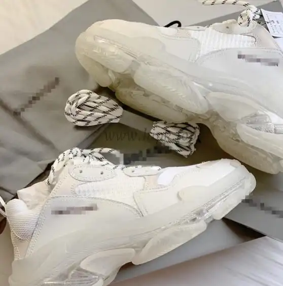 PK God Balenciaga 3XL Sneaker White Black RETAIL MATERIALS READY TO SHIP