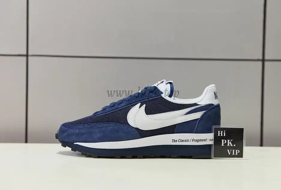 PK God Fragement design X Sacai X LDwaffle blackened blue retail materials ready to ship