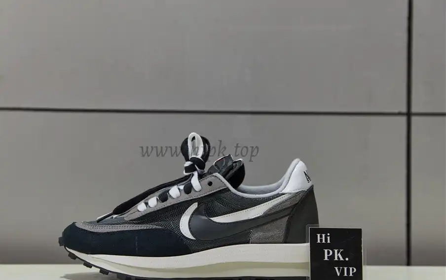 PK God Sacai X Nike LDV Waffle Black White retail matearials ready to ship