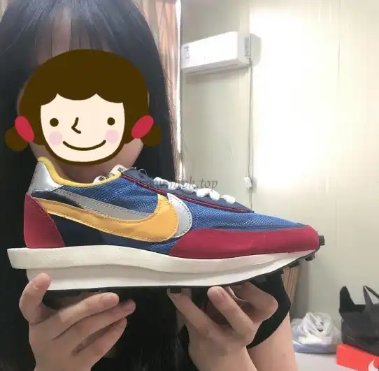 PK GOD SACAI X NIKE LDV WAFFLE BLUE Daybreak Surfaces RETAIL MATEARIALS READY TO SHIP