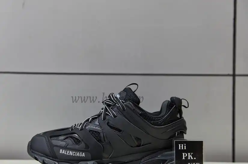 PK God exclusive Balencia Paris Track Sneakers ALL BLACK best version ready to ship