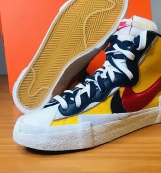 PK God Sacai X NK Blazer with Dunk black grey real materials ready to ship