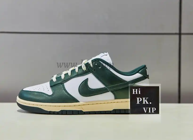 PK god Nike dunk low vintage green retail materials ready to ship